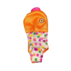 Vintage Barbie Swimsuit | Genuine Mattel 90s Orange Polka Dot